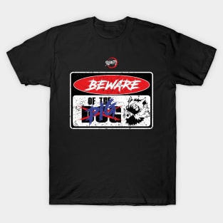 DEMON SLAYER SEASON 2: BEWARE OF THE PIG (BLACK/GRUNGE) T-Shirt